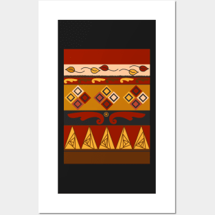 Ethnic Pattern Posters and Art